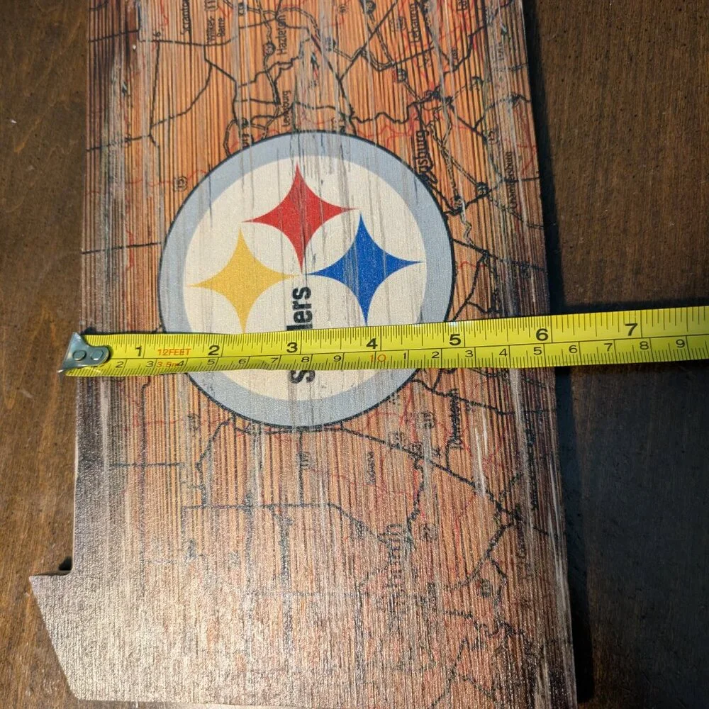 Pennsylvania Steelers Sign Wall Hanger